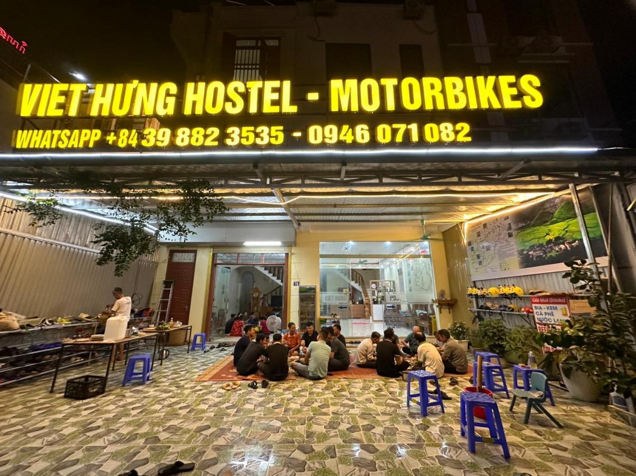 Viethung Hostel-Motorbikes For Rental - Tour Lang Lap Ngoại thất bức ảnh